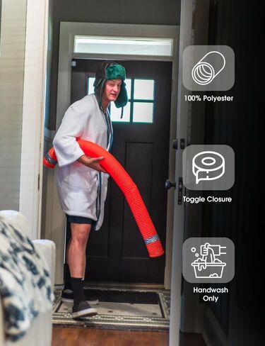 Costume Agent Vacation Movie Cousin Eddie Halloween Costume Accessory Orange Hose (Includes Hose Only) in Saudi Arabia