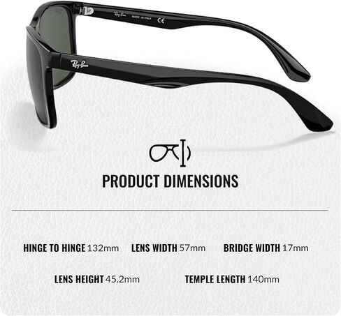 Ray-Ban RB4232 Square Shaped Sunglasses for Men & Women with Official RAYBAN Eyewear Kit in Saudi Arabia