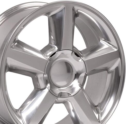 إطارات OE Wheels CV83 مقاس 20 بوصة تناسب طراز تاهو 6x139.7 20x8.5 مصقولة - هولاندر 5308 (1) in Saudi Arabia