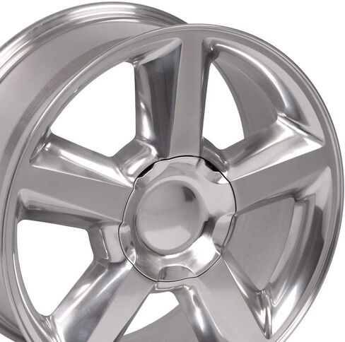 إطارات OE Wheels CV83 مقاس 20 بوصة تناسب طراز تاهو 6x139.7 20x8.5 مصقولة - هولاندر 5308 (1) in Saudi Arabia
