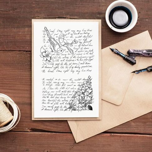 3.94"*5.91" Vintage Dragonfly Daisy Text Clear Rubber Stamp for Card Making, Transparent Embossing Silicone Seal Stamp for Scrapbook Journal Paper Album Craft in Saudi Arabia
