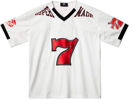 Number 7 Jersey Shirts Graphic Oversized Heavy Weight Sports Streetwear Y2k Tees Tops in Saudi Arabia
