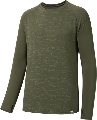 Men’s Lightweight UPF 50+ Performance T-Shirt with Pocket Long Sleeve Shirt for Hiking Fishing Outdoors in Saudi Arabia