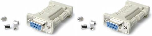 StarTech.com DB9 RS232 Serial Null Modem Adapter - F/F - Null modem adapter - DB-9 (F) to DB-9 (F) - NM9FF in Saudi Arabia