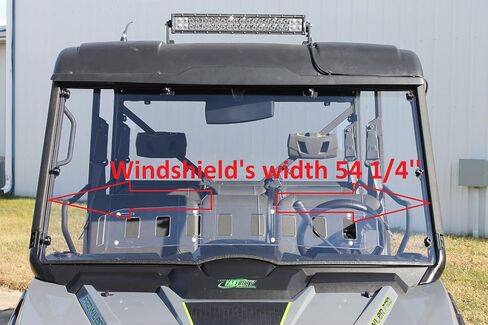متوافق مع الزجاج الأمامي ذو فتحات تهوية لجهاز Tracker 800SX 2020-2025 in Saudi Arabia