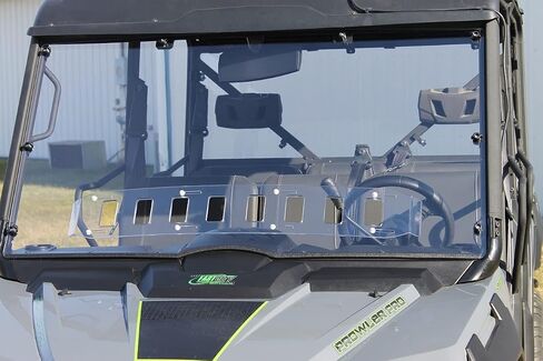 متوافق مع الزجاج الأمامي ذو فتحات تهوية لجهاز Tracker 800SX 2020-2025 in Saudi Arabia