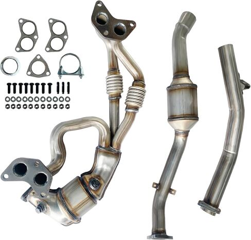 Catalytic Converter Compatible with 2006-2009 Subaru Legacy 2.5L/2006-2009 Subaru Outback 2.5L Front & Rea(EPA Compliant) in Saudi Arabia