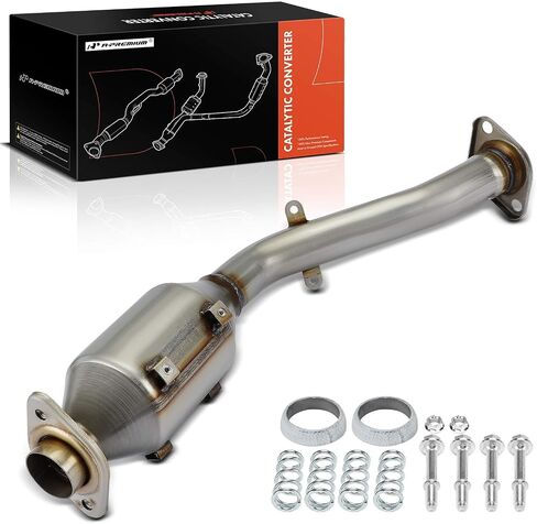 A-Premium Right Catalytic Converter Kit Direct-Fit Compatible with Nissan Juke 2011-2017 1.6L, AWD, E.P.A. Compliant in Saudi Arabia