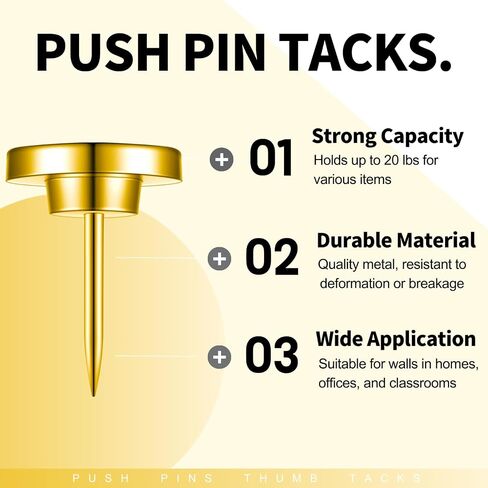 30 PCS Metal Black Push Pins for Wall Clear Thumb Tacks for Walls Flat thumbtacks Push pin for Bulletin Board Shadow Box Display Thumbtack for Cork Board in Kuwait