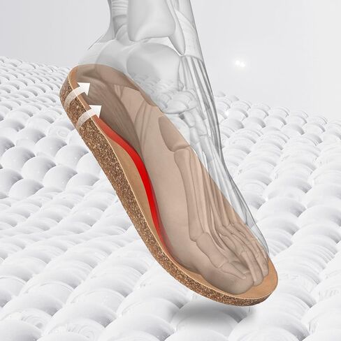 Suede Boston Clogs for Women and Men with Arch Support Potato Mules Shoes, Soft Cork Footbed Slip on Comfort Home Sandals Slippers in Kuwait