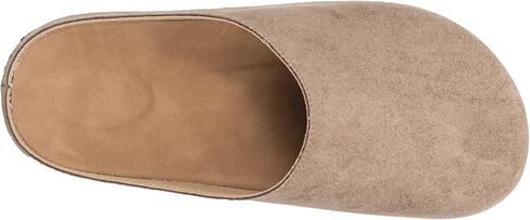 Suede Boston Clogs for Women and Men with Arch Support Potato Mules Shoes, Soft Cork Footbed Slip on Comfort Home Sandals Slippers in Kuwait