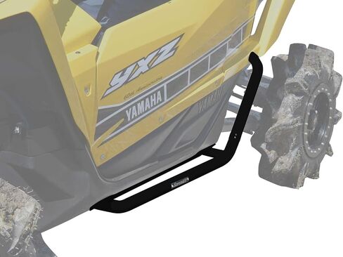 SuperATV Rock Sliders Nerf Bars Tree Kickers لعام 2016+ Yamaha YXZ/SE/SS | أسود | مصنوعة من أنابيب شديدة التحمل مقاس 1.75 بوصة | لمسة نهائية من مسحوق الطلاء | تركيب بمسامير in Saudi Arabia