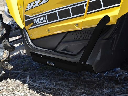 SuperATV Rock Sliders Nerf Bars Tree Kickers لعام 2016+ Yamaha YXZ/SE/SS | أسود | مصنوعة من أنابيب شديدة التحمل مقاس 1.75 بوصة | لمسة نهائية من مسحوق الطلاء | تركيب بمسامير in Saudi Arabia