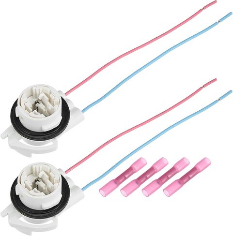 Car Light Socket Wire Harness Pigtail Socket 19258649 LS94 645-607 Daytime Running Lights Turn Signal Lamp Brake Light Socket for 3157 4114 4157 Bulbs (Set of 2) in Saudi Arabia