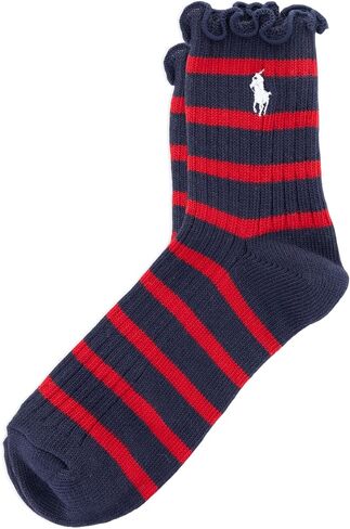 جوارب للكاحل للسيدات من POLO RALPH LAUREN - عبوة زوج واحد - راحة قطنية مستدامة in Saudi Arabia