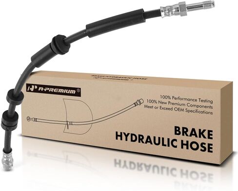 A-Premium Rear Brake Hydraulic Hose Compatible with Select Audi Models - A6 2012-2018, A6 Quattro 2012-2019, A7 Quattro 2012-2018, RS7 2014-2018, S6 S7 2013-2018 - Replace# 4G0611775J in Saudi Arabia