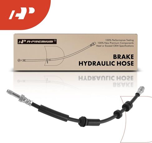 A-Premium Rear Brake Hydraulic Hose Compatible with Select Audi Models - A6 2012-2018, A6 Quattro 2012-2019, A7 Quattro 2012-2018, RS7 2014-2018, S6 S7 2013-2018 - Replace# 4G0611775J in Saudi Arabia