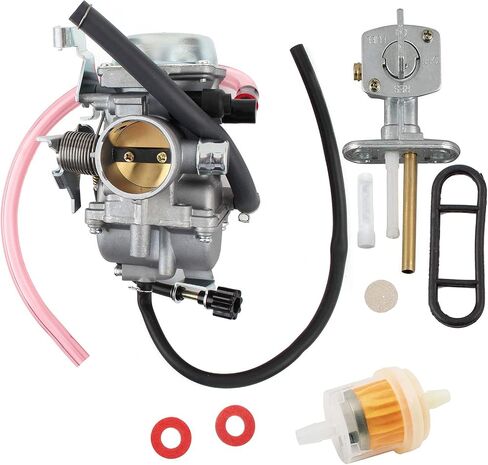 مكربن ​​KLF300 لـ 1986-2005 كاواساكي KLF 300، كاواساكي بايو 300 ATV Carb مع فلتر الوقود مفتاح صمام خزان بيتكوك in Saudi Arabia