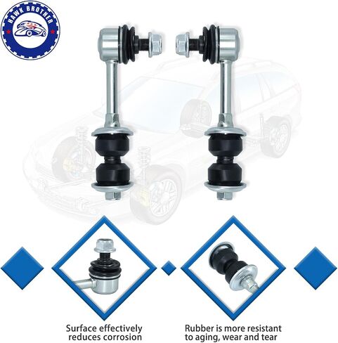 وصلات Sway Bar Links، K750257 وصلة نهاية شريط Sway المثبت الخلفي المتوافقة مع 2006-18 Toyota Rav4 in Saudi Arabia