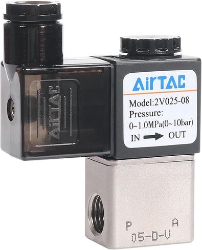 1 قطعة 2V02506/08 AC220V/DC24V صمام الملف اللولبي السائل 2V025 صمام الملف اللولبي المتكامل (2V02506A-AC220V) in Saudi Arabia