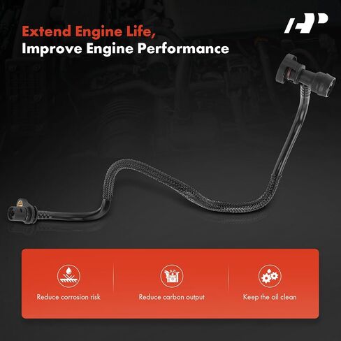 خرطوم تنفس علبة المرافق للمحرك A-Premium متوافق مع BMW 328i GT xDrive 2014-2016، X5 2016-2018، X3 2013-2017، X1 2013-2015، X4 2015-2018، Z4 2012-2016، 320i 328i 528i 228i 428i إكس درايف in Saudi Arabia