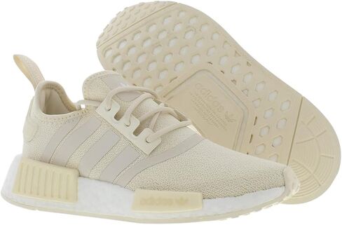 حذاء نسائي من اديداس NMD R1 مقاس 10، اللون: بيج/وردي/باستيل-GX8383 in Saudi Arabia