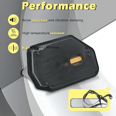 TH700-R4 4L60 4L60E 4L65E 4L70E مجموعات فلتر ناقل الحركة الأوتوماتيكي للسيارات حشية وعاء الزيت مناسبة لشفروليه لسيارة Gmc Colorado Canyon H3T H3 I-350 I-370 Sierra 1500 02-12# 24225323 in Kuwait
