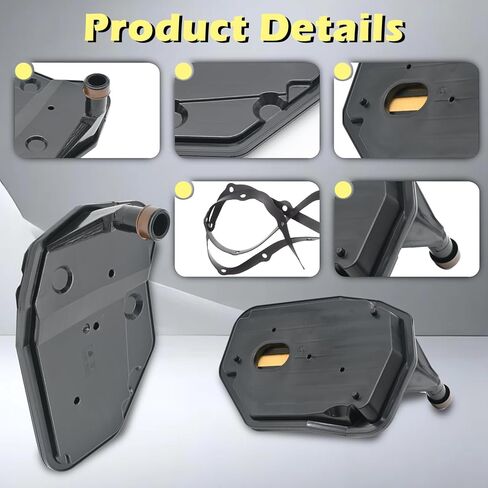 TH700-R4 4L60 4L60E 4L65E 4L70E مجموعات فلتر ناقل الحركة الأوتوماتيكي للسيارات حشية وعاء الزيت مناسبة لشفروليه لسيارة Gmc Colorado Canyon H3T H3 I-350 I-370 Sierra 1500 02-12# 24225323 in Kuwait