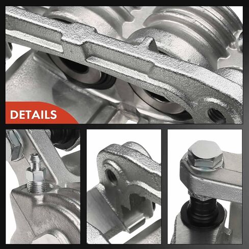 A-Premium Disc Brake Caliper Assembly with Bracket Compatible with Select Buick, Chevy, GMC, Isuzu, Olds & Saab Models - Rainier, SSR, Trailblazer, Envoy, Ascender, Bravada, 9-7x - Front Passenger in Saudi Arabia