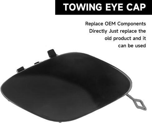 Front Bumper Tow Hook Cover Capor Mercedes-Benz C-Class W205 C180 C200 C220 C250 C280 C300 C320 C350 2015-2018(Only Applicable to Sports Models) | 2058850724 | in Saudi Arabia