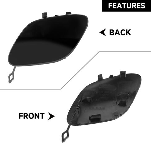 Front Bumper Tow Hook Cover Capor Mercedes-Benz C-Class W205 C180 C200 C220 C250 C280 C300 C320 C350 2015-2018(Only Applicable to Sports Models) | 2058850724 | in Saudi Arabia