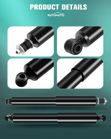 4x Struts AUTOMUTO Shock Absorbers Fits 1986-1994 for Nissan D21,1998-2001 for Nissan Frontier,1995-1997 for Nissan Pickup with 344043 344044 Auto Shocks - Front Rear in Saudi Arabia