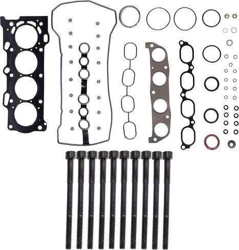 DNJ HGB948 Cylinder Head Gasket Set with Head Bolt Kit for 2000-2008 Chevrolet, Pontiac, Toyota Celica, Corolla, Matrix 1.8L L4 16V DOHC 1794cc in Saudi Arabia
