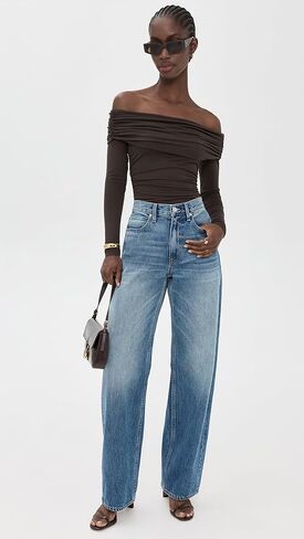 Susana Monaco Women's Off Shoulder Gathered Top in Kuwait