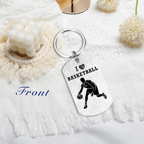 Yobent Basketball Gifts for Teen Boys, Basketball Lover Keychain for Birthday Christmas Valentines Day in Saudi Arabia