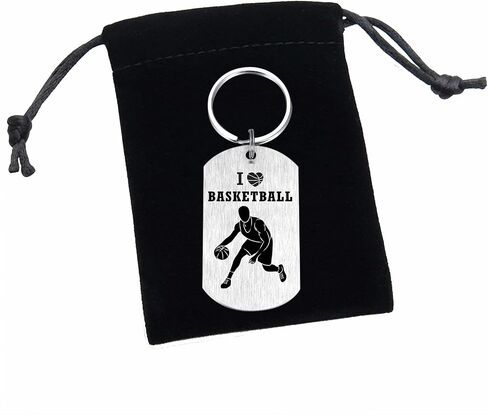 Yobent Basketball Gifts for Teen Boys, Basketball Lover Keychain for Birthday Christmas Valentines Day in Saudi Arabia