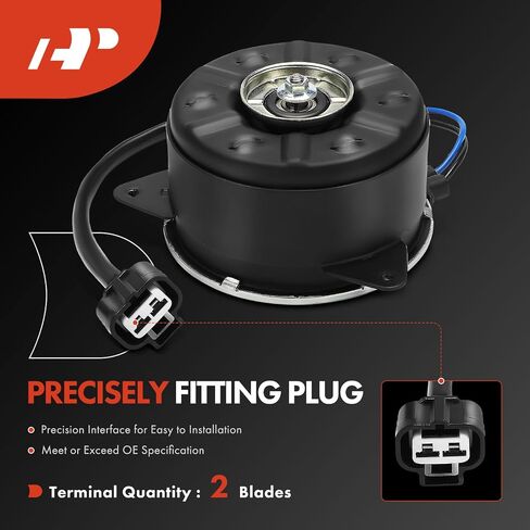 A-Premium Radiator Fan Motor Compatible with Lexus IS350 2014 2015 2016 2017 2018 2019 2020 2021 3.5L in Saudi Arabia