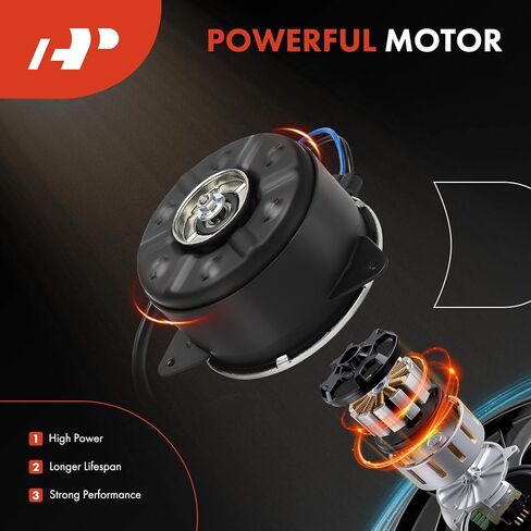 A-Premium Radiator Fan Motor Compatible with Lexus IS350 2014 2015 2016 2017 2018 2019 2020 2021 3.5L in Saudi Arabia