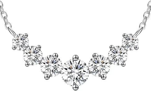 Moissanite Pendant Necklaces for Women 0.5Ct-7.6Ct Jewelry for Wife Her Mom Daughter Girlfriend Birthday Wedding Anniversay Engagements Gifts for Wife Christmas Valentine Mothers Day in Kuwait