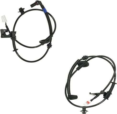 Set of 2 Rear (Left+Right) ABS Wheel Speed Sensors, Fit for 2012-2017 Hyundai Accent w/Drum Brakes, Replaces OEM 95680-1R100, 95681-1R100, 10184 in Saudi Arabia