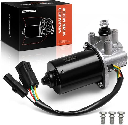 A-Premium Front Windshield Wiper Motor Compatible with International Harvester, Freightliner, Western Star, Peterbilt, Kenworth, Volvo, Mack Models - 9200, 9400, 9900, 5500, 5900, Columbia, Century in Saudi Arabia