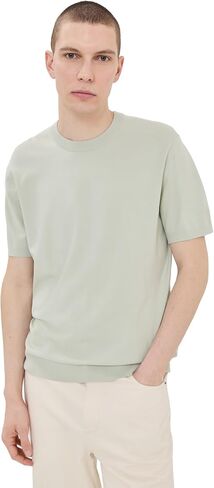 Theory Men's Light Bilen Soris Knit Tee in Saudi Arabia