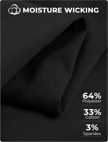 COOFANDY Mens Tech Dress Shirts Long Sleeve Poplin Formal Shirt Casual Button Down Shirts in Saudi Arabia