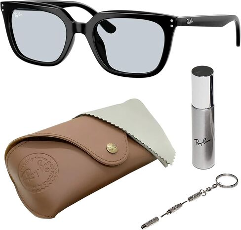 Ray-Ban RB4439D Square Shaped Sunglasses for Men & Women with Official RAYBAN Eyewear Kit in Saudi Arabia