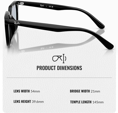 Ray-Ban RB4439D Square Shaped Sunglasses for Men & Women with Official RAYBAN Eyewear Kit in Saudi Arabia
