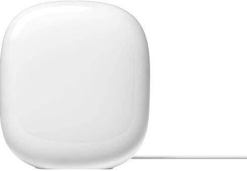 Google Nest WiFi Pro - Wi-Fi 6E - Reliable Home Wi-Fi System with Fast Speed and Whole Home Coverage - Mesh Router - 2 Pack - Snow (Renewed) in Saudi Arabia
