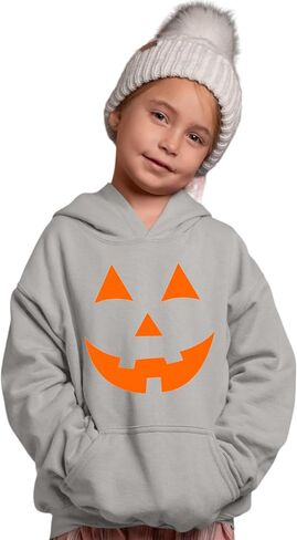 Go All Out Jack O Lantern Pumpkin Face Halloween Funny Mens Women Youth Sweatshirt Hoodie in Saudi Arabia