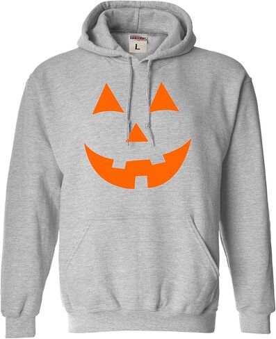 Go All Out Jack O Lantern Pumpkin Face Halloween Funny Mens Women Youth Sweatshirt Hoodie in Saudi Arabia