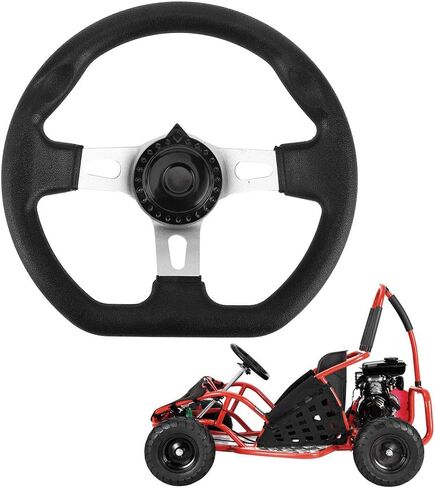 GO Kart Steering Wheel, 270mm Steering Wheel for GO Kart Racing Cart Accessory in Saudi Arabia