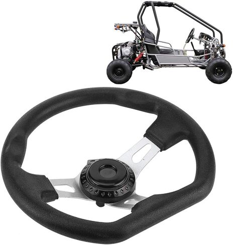 GO Kart Steering Wheel, 270mm Steering Wheel for GO Kart Racing Cart Accessory in Saudi Arabia
